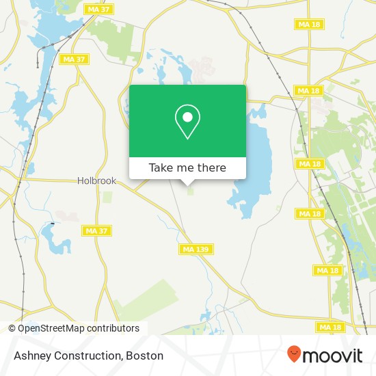 Ashney Construction map