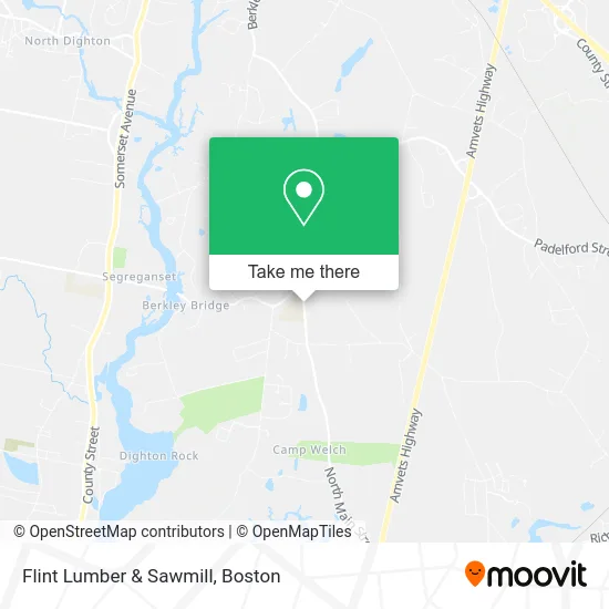 Flint Lumber & Sawmill map