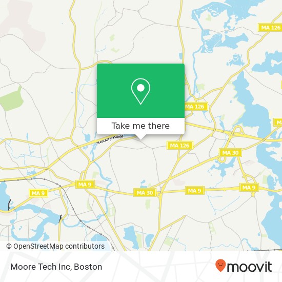 Mapa de Moore Tech Inc