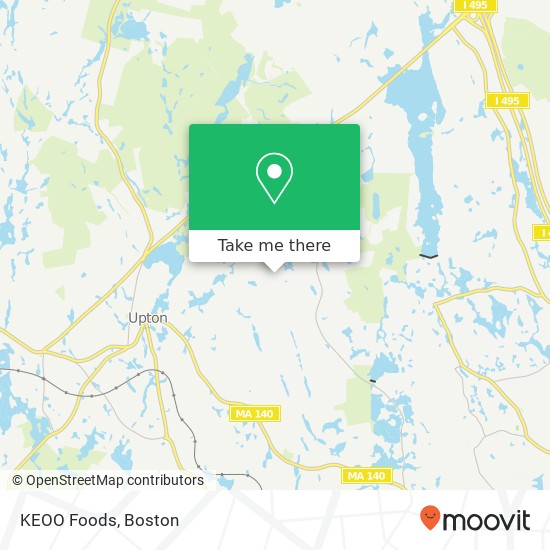 KEOO Foods map