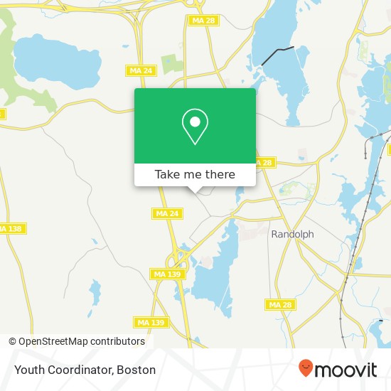 Youth Coordinator map