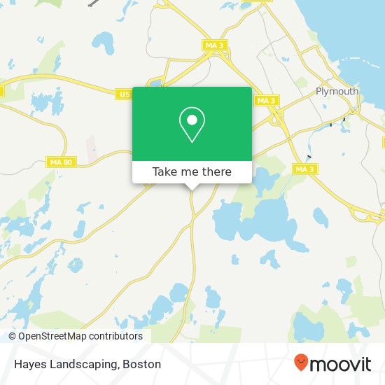 Mapa de Hayes Landscaping