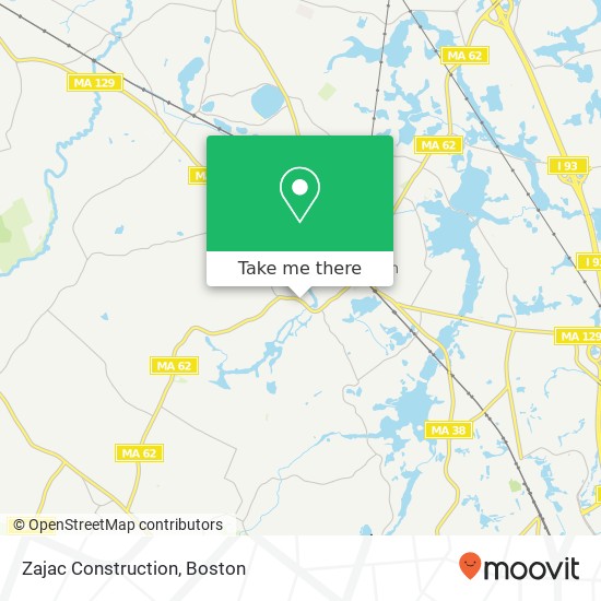 Zajac Construction map