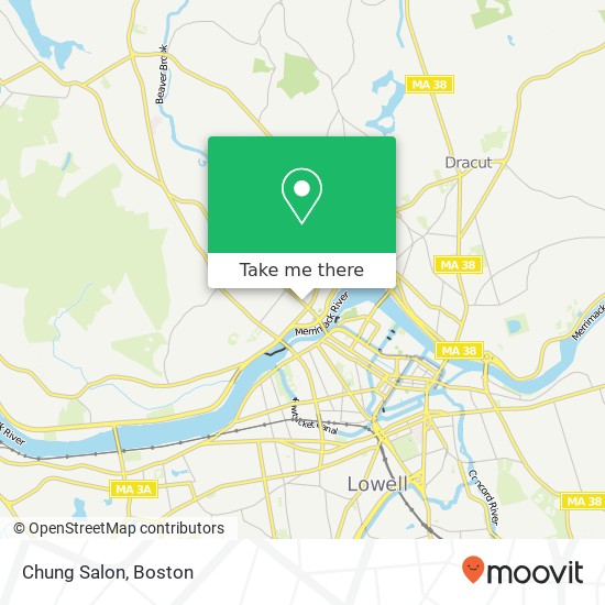 Chung Salon map