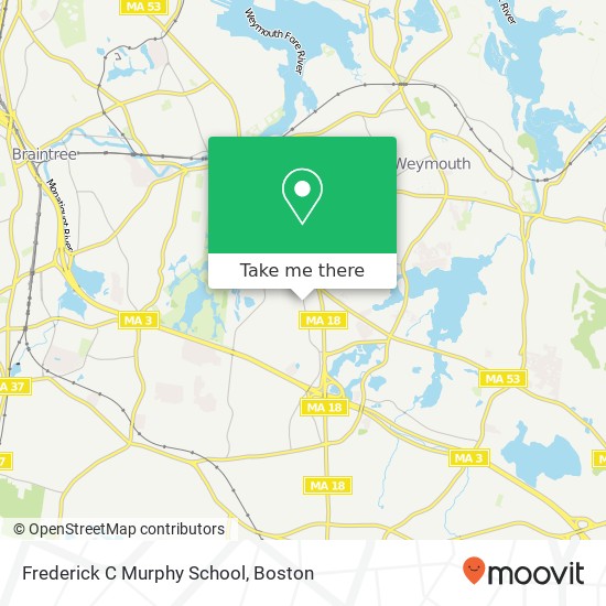 Mapa de Frederick C Murphy School
