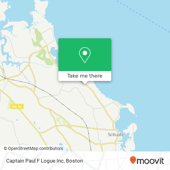 Captain Paul F Logue Inc map