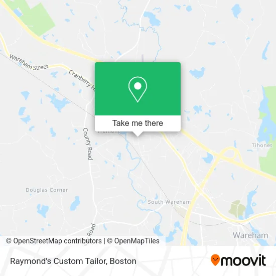 Raymond's Custom Tailor map