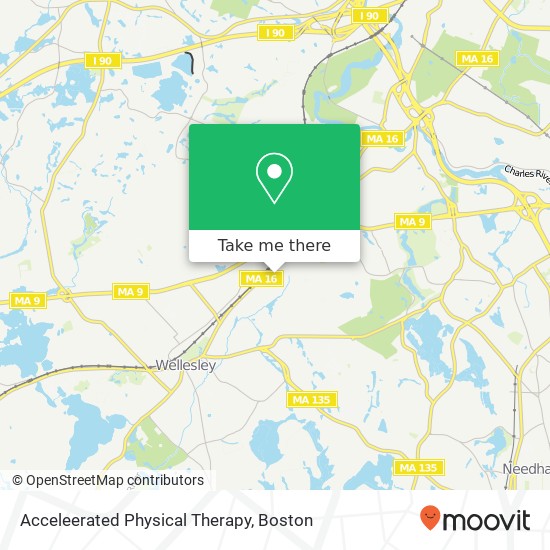Acceleerated Physical Therapy map