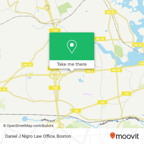 Daniel J Nigro Law Office map