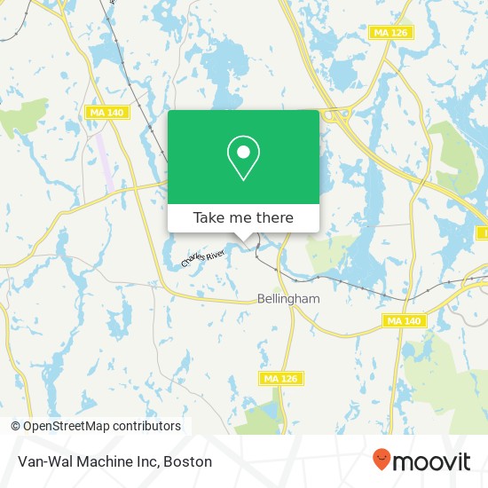 Mapa de Van-Wal Machine Inc