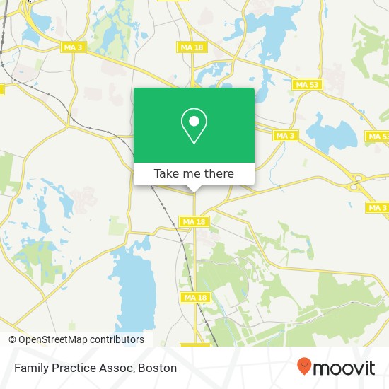 Family Practice Assoc map