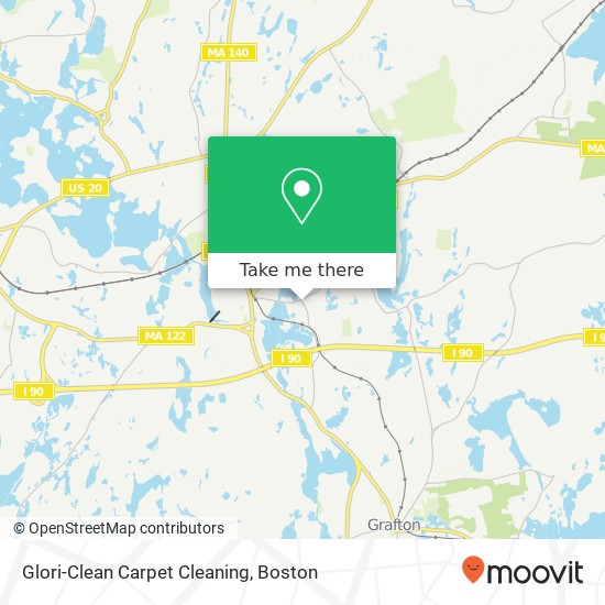 Glori-Clean Carpet Cleaning map