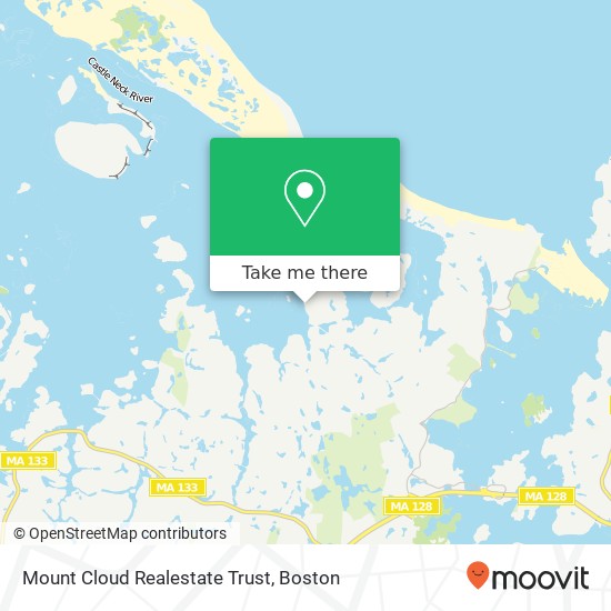 Mapa de Mount Cloud Realestate Trust