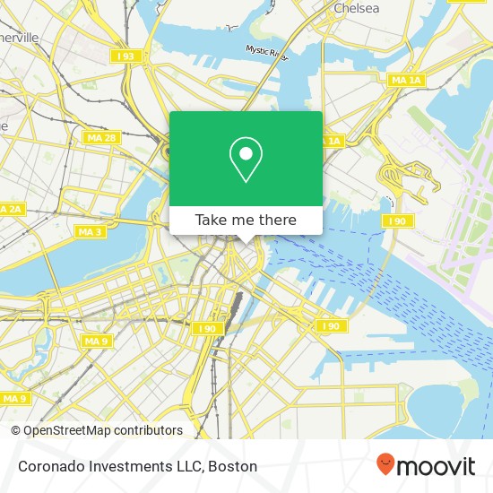 Mapa de Coronado Investments LLC