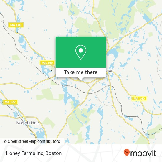 Honey Farms Inc map