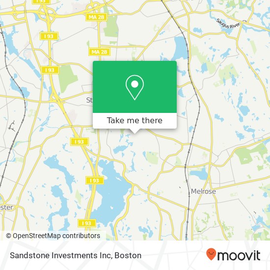 Sandstone Investments Inc map