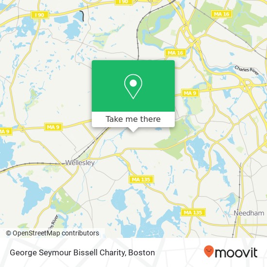 George Seymour Bissell Charity map