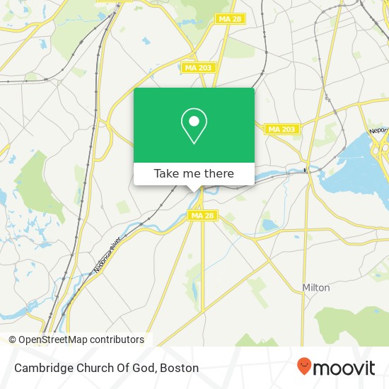 Mapa de Cambridge Church Of God