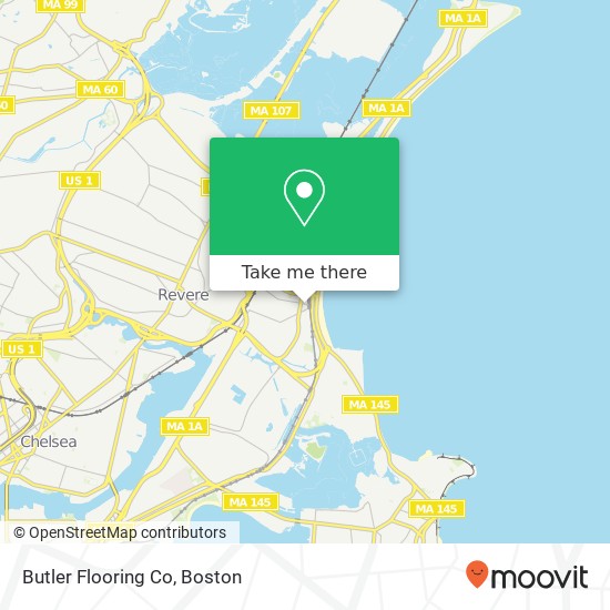 Butler Flooring Co map