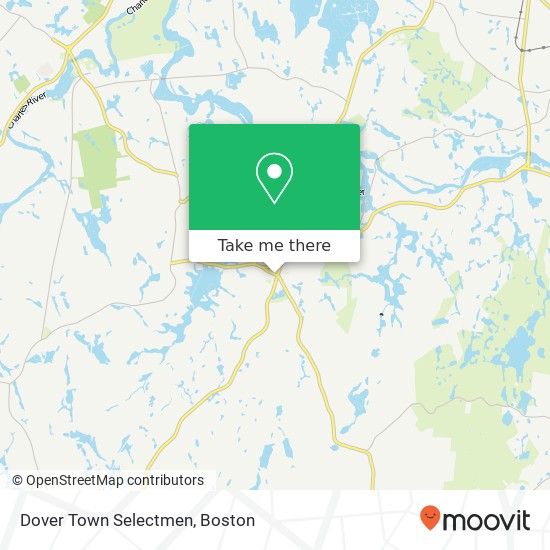 Mapa de Dover Town Selectmen