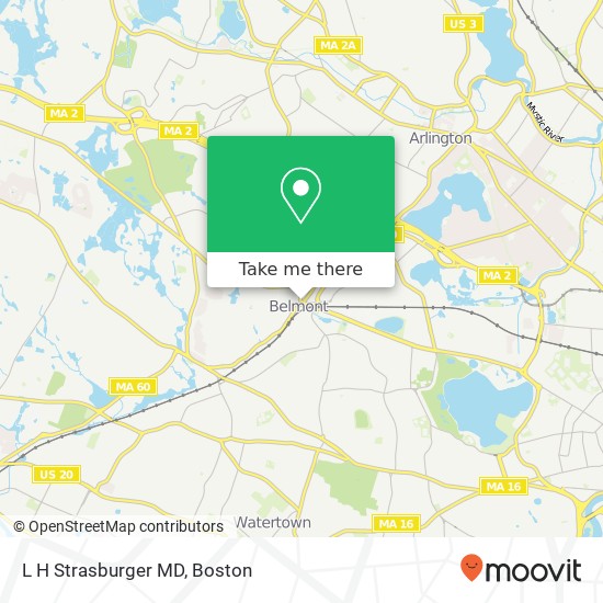 L H Strasburger MD map