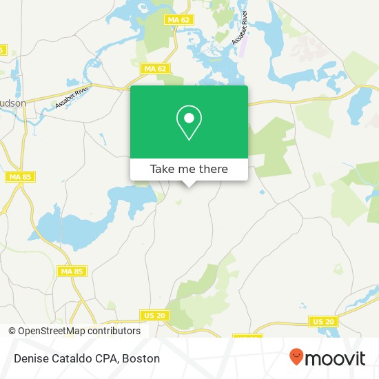 Denise Cataldo CPA map