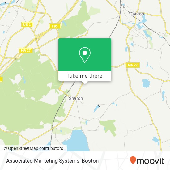 Associated Marketing Systems map