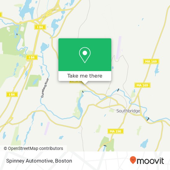 Spinney Automotive map