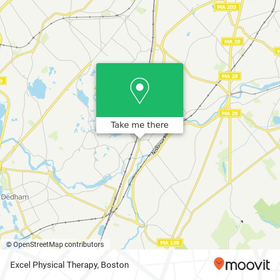 Excel Physical Therapy map