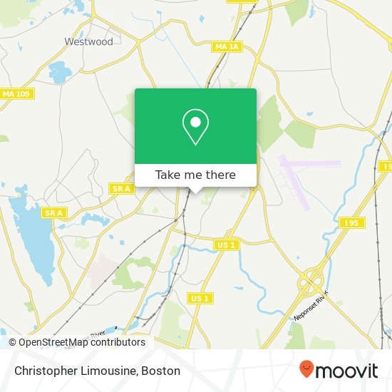 Christopher Limousine map