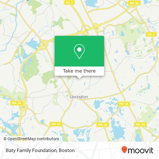 Mapa de Baty Family Foundation