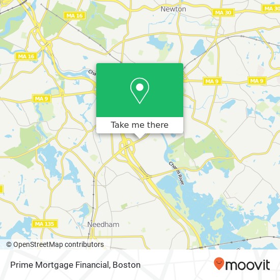 Prime Mortgage Financial map
