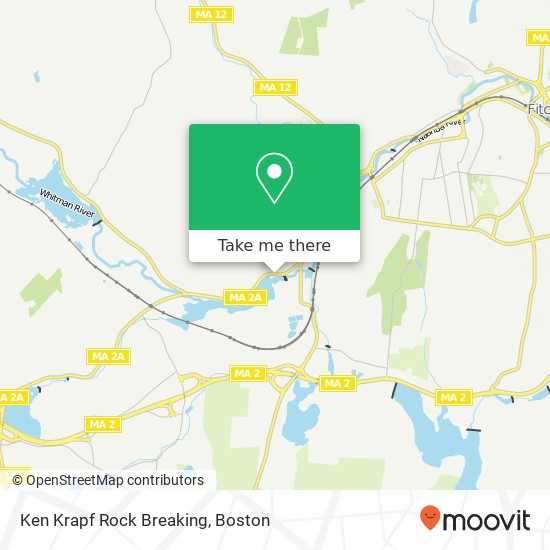 Ken Krapf Rock Breaking map