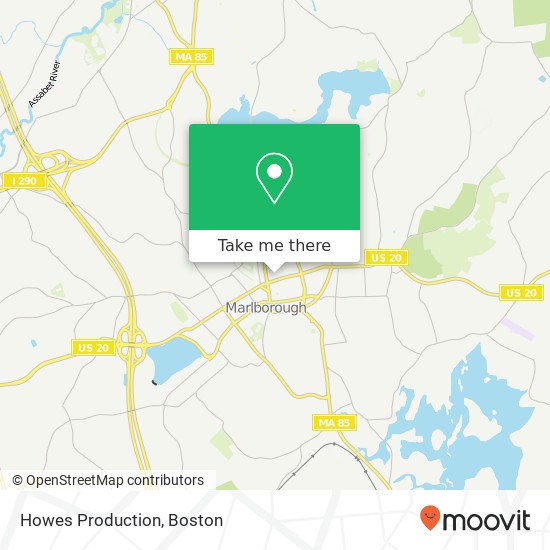 Mapa de Howes Production