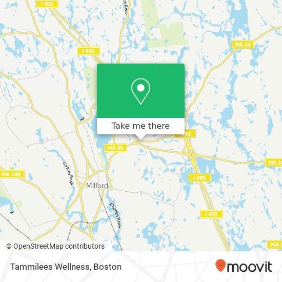 Tammilees Wellness map