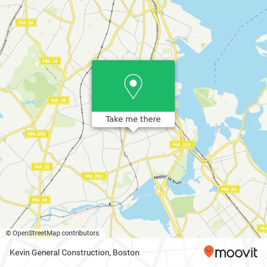 Kevin General Construction map