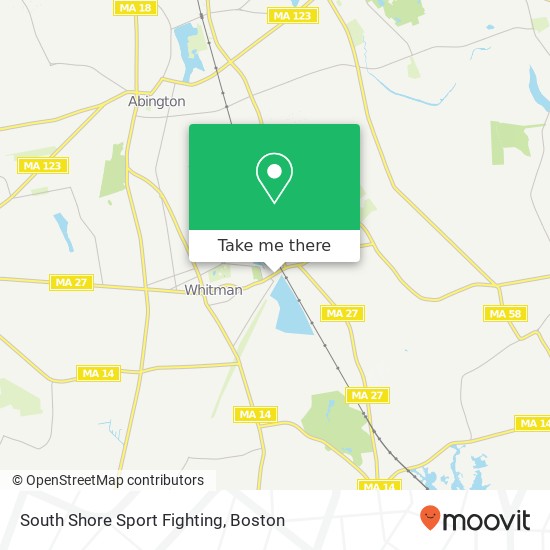 Mapa de South Shore Sport Fighting