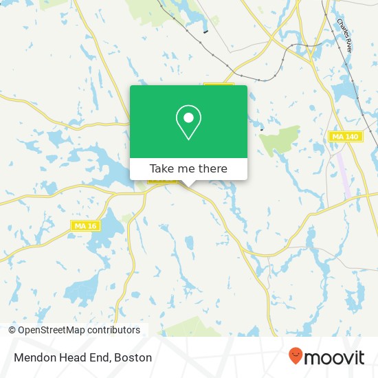 Mapa de Mendon Head End