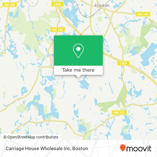 Carriage House Wholesale Inc map