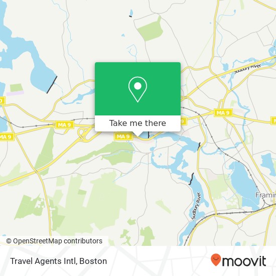 Mapa de Travel Agents Intl