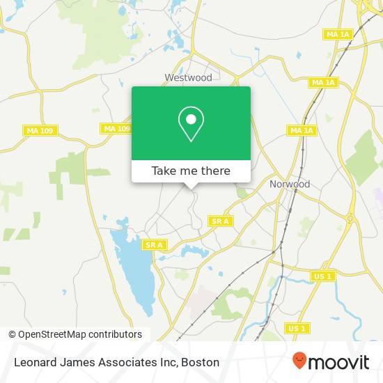 Mapa de Leonard James Associates Inc