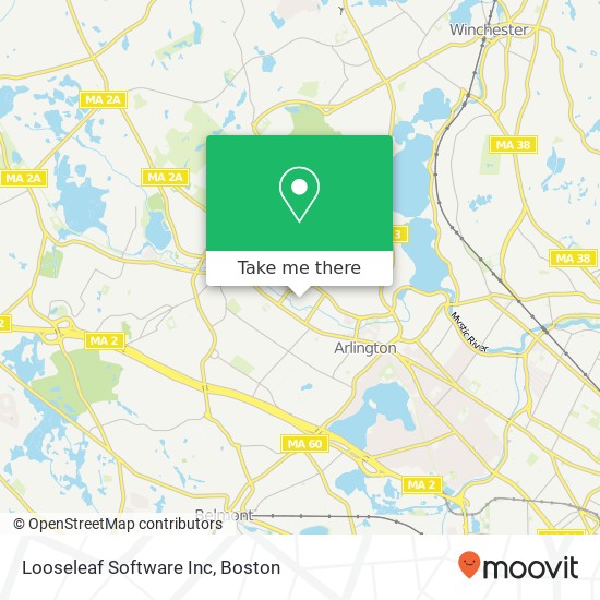 Mapa de Looseleaf Software Inc