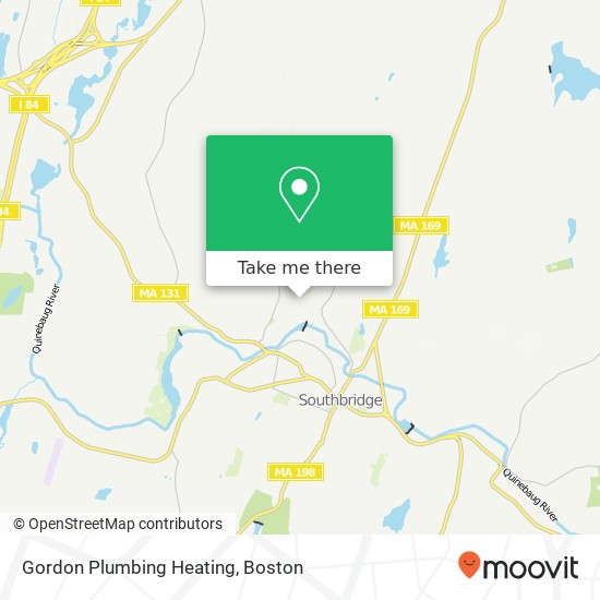 Mapa de Gordon Plumbing Heating