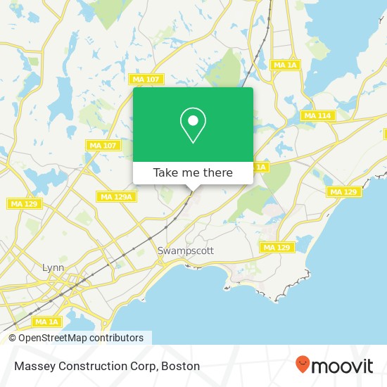 Mapa de Massey Construction Corp