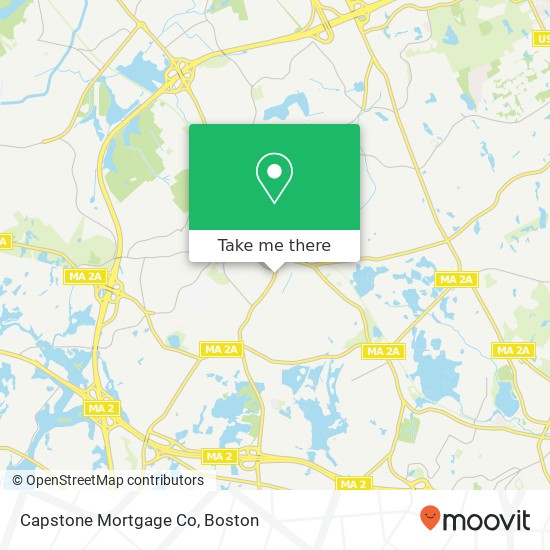 Mapa de Capstone Mortgage Co