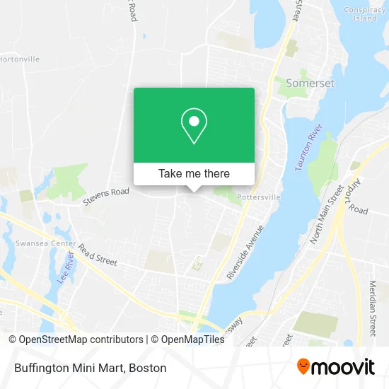 Buffington Mini Mart map