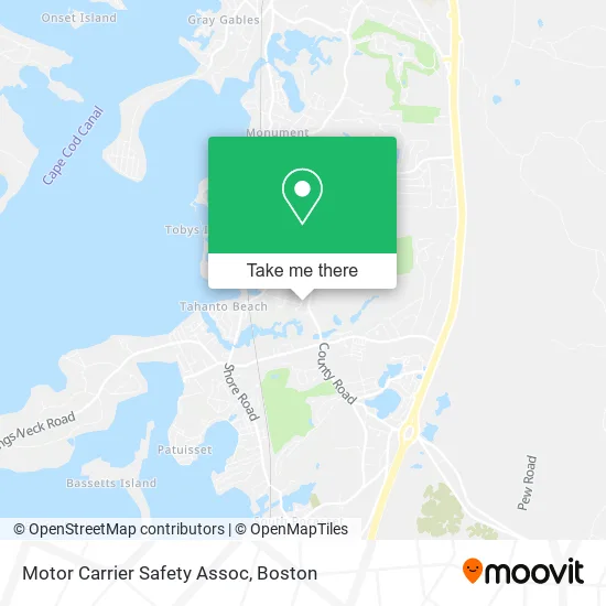 Motor Carrier Safety Assoc map