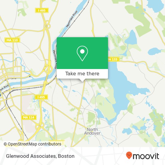 Mapa de Glenwood Associates