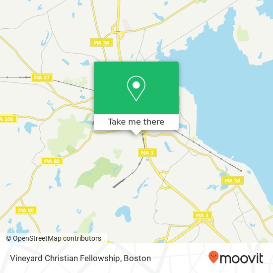 Vineyard Christian Fellowship map