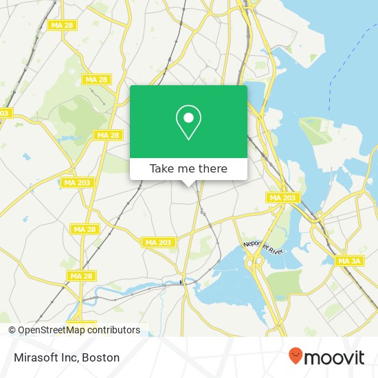 Mapa de Mirasoft Inc